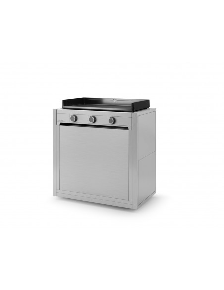 Chariot plancha Modern 75 Inox  - Forge Adour