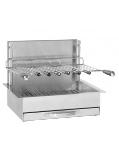 Barbecue Gril inox encastrable - 961.56 - Forge Adour