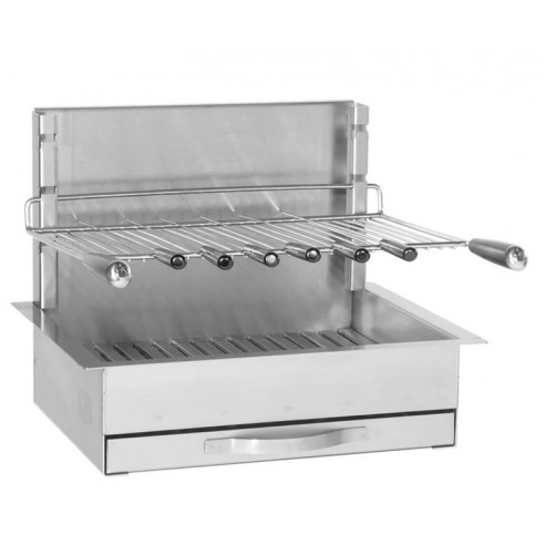 Barbecue Gril inox encastrable - 961.56 - Forge Adour