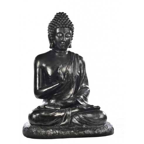 Statue Bouddha Chinois H.41 cm - SERRES-ET-ABRIS.