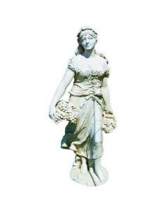 Statue Vénus aux raisins H.151 cm patinée vieillie