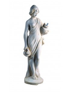 Statue Vénus aux jarres avec et d'eau H.85 cm