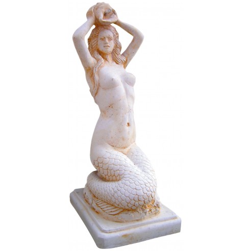 Statue Sirène jet d'eau au choix H.70 cm