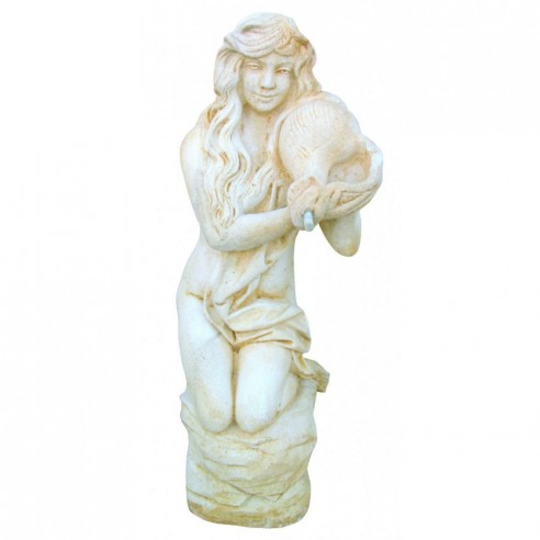 Statue Vénus à la coquille jet d'eau au choix H.73 cm
