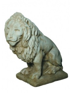 Lion à gauche H.90 cm coloris au choix Grandon