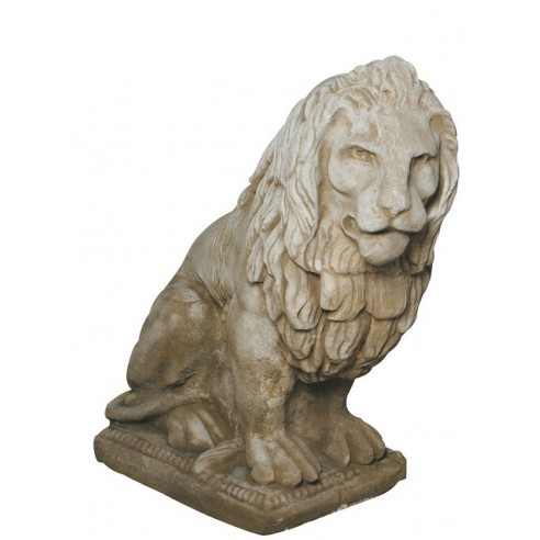 Lion à droite H.90 cm coloris au choix Grandon