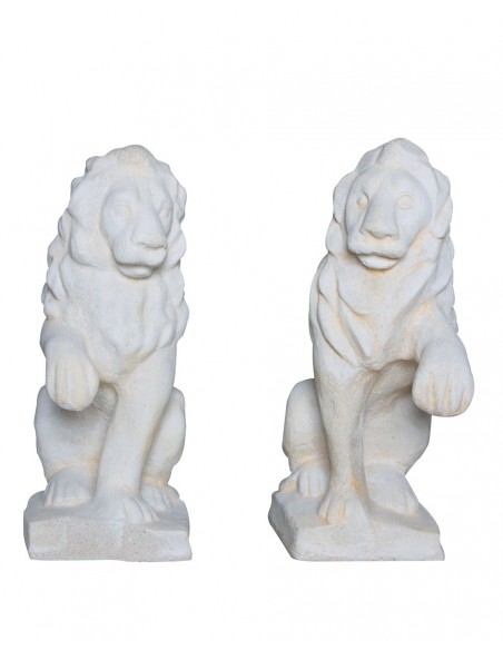 Lion à gauche H.40 cm coloris au choix