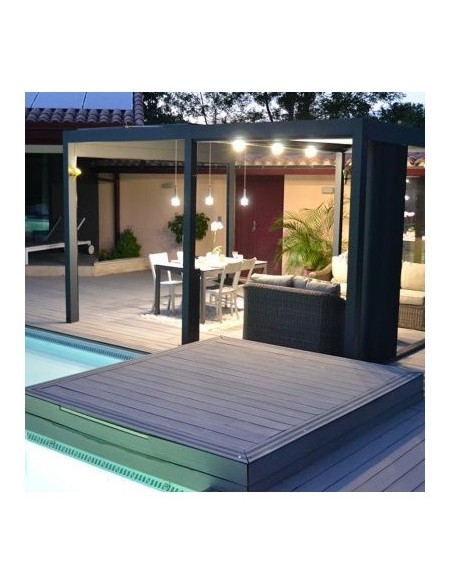 Pergolas  en aluminium INEA 4.29 x 3.18 m - Couleurs du monde