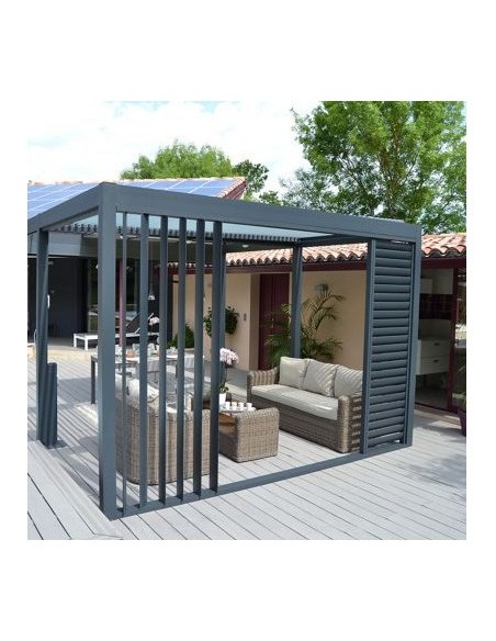 Pergolas  en aluminium INEA 4.29 x 3.18 m - Couleurs du monde