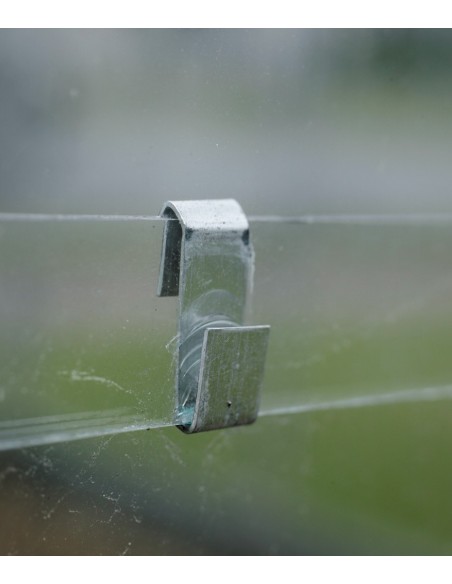 Clips de verre S ACD pour tous types de serre en verre