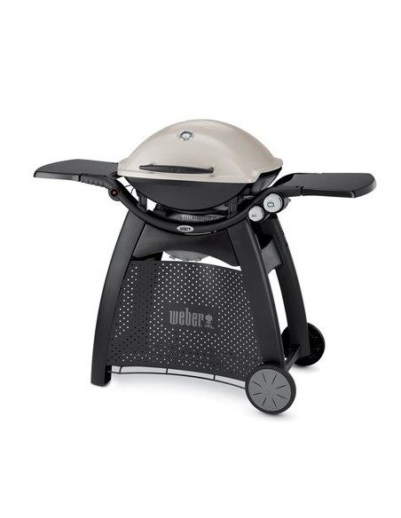 Achat Barbecue Weber à gaz Q 3000 Titane avec chariot