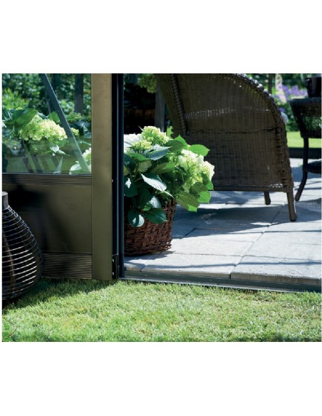 Serre de jardin Compact en verre trempé - Naturel ou anthracite de 5 à 8.2 m²
