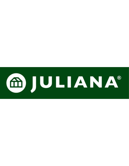 Serre Compact JULIANA+polycarbonate 10mm - Naturel ou anthracite de 5 à 8.2 m²