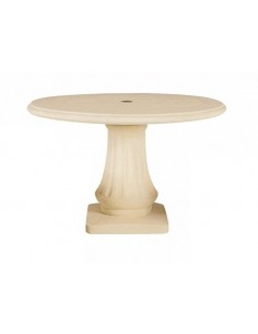 Achat Table 120 cm en pierre reconstituée -  Hairie Grandon