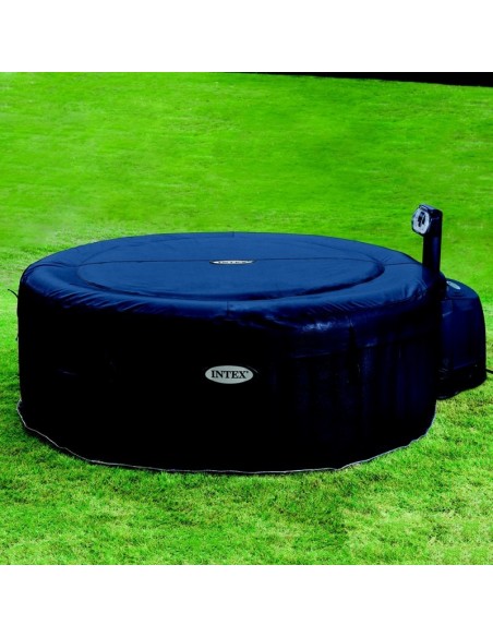 Spa gonflable Rond Blue Navy - 4 places Bulles - 196 x 71 cm - Intex.