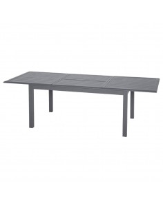 Table extensible Azua Graphite 160/254 cm - Aluminium - Hesperide