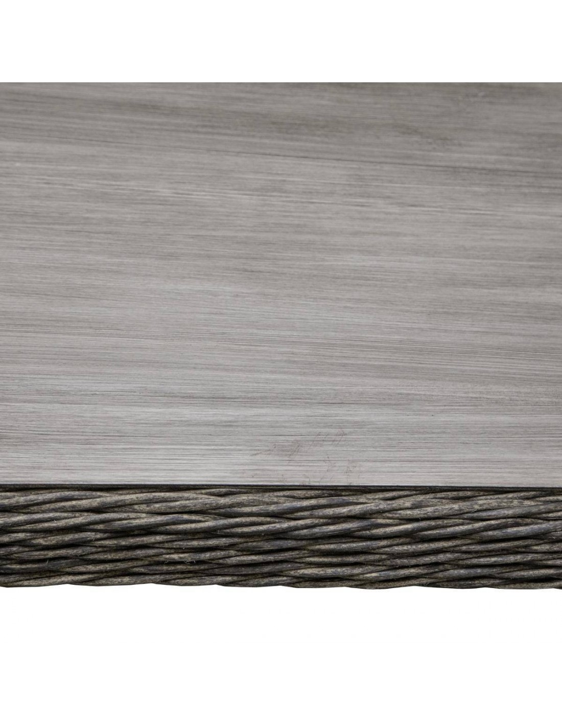 Table De Jardin Betong 8 Places Resine Tressee Hesperide