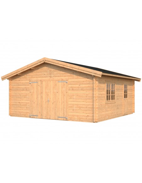 Garage Roger 29.2 m² au choix en bois massif  44 mm