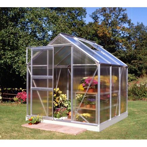 Serre de jardin en Polycarbonate et alu 4,6 m2