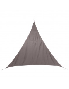 achat Voile d'ombrage Curacao triangulaire 5 x 5 x 5 m taupe - Hespéride
