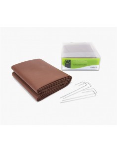 Kit géotextile anti mauvaises herbes - Rouleau de 3m x 1m - Exelgreen