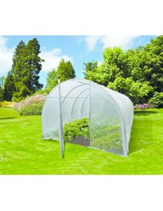 Serre tunnel Cerea 18 m² NORTENE en PVC transparent 120 microns