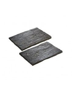 Pas de cheminement rectangle aspect schiste 29 x 40 cm