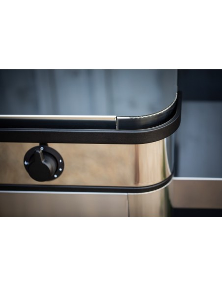 Plancha Enosign 65 inox avec Capot de protection - Serres et abris