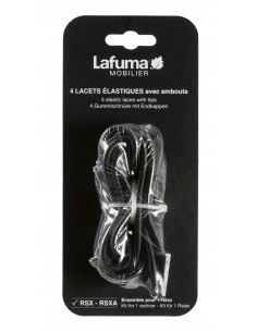 Lacets de remplacement noir pour relax - Lafuma