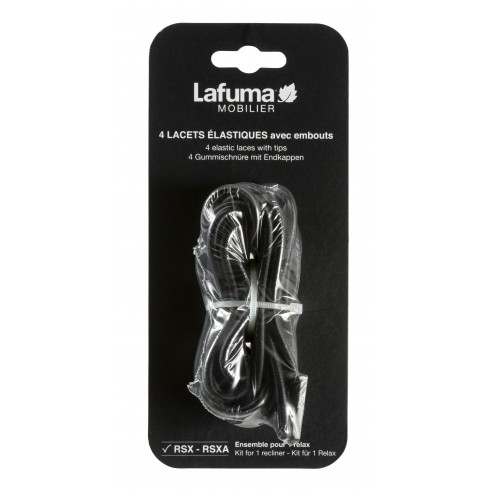 Lacets de remplacement noir pour relax - Lafuma