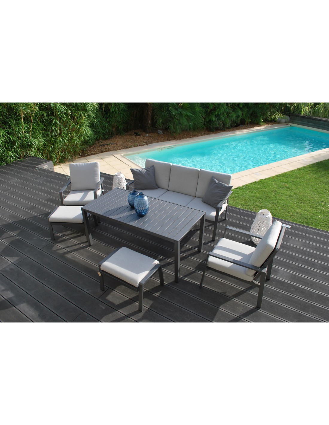 Salon de jardin ATLANTICO 7 places - MWH
