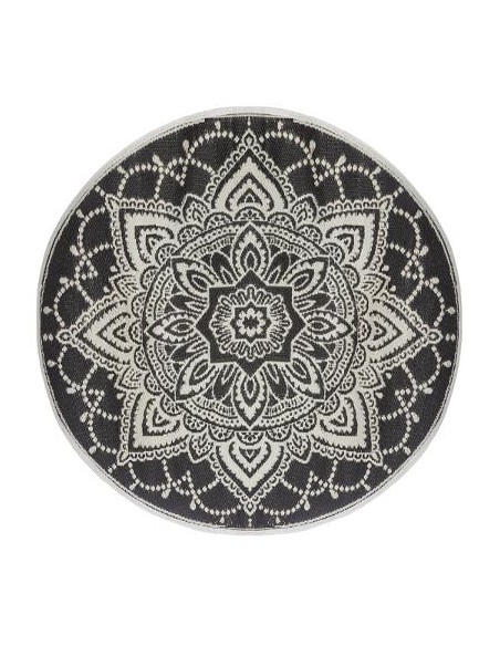 Achat Tapis d'extérieur Gris à motifs en plastique recyclé - Hespéride