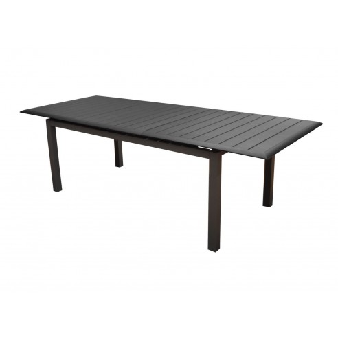 Achat Table Louisiane extensible 187/247x100 cm - Aluminium Graphite