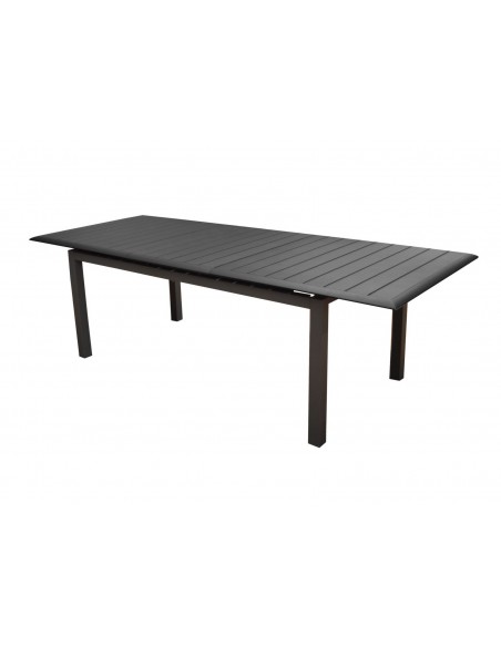 Achat Table Louisiane extensible 187/247x100 cm - Aluminium Graphite