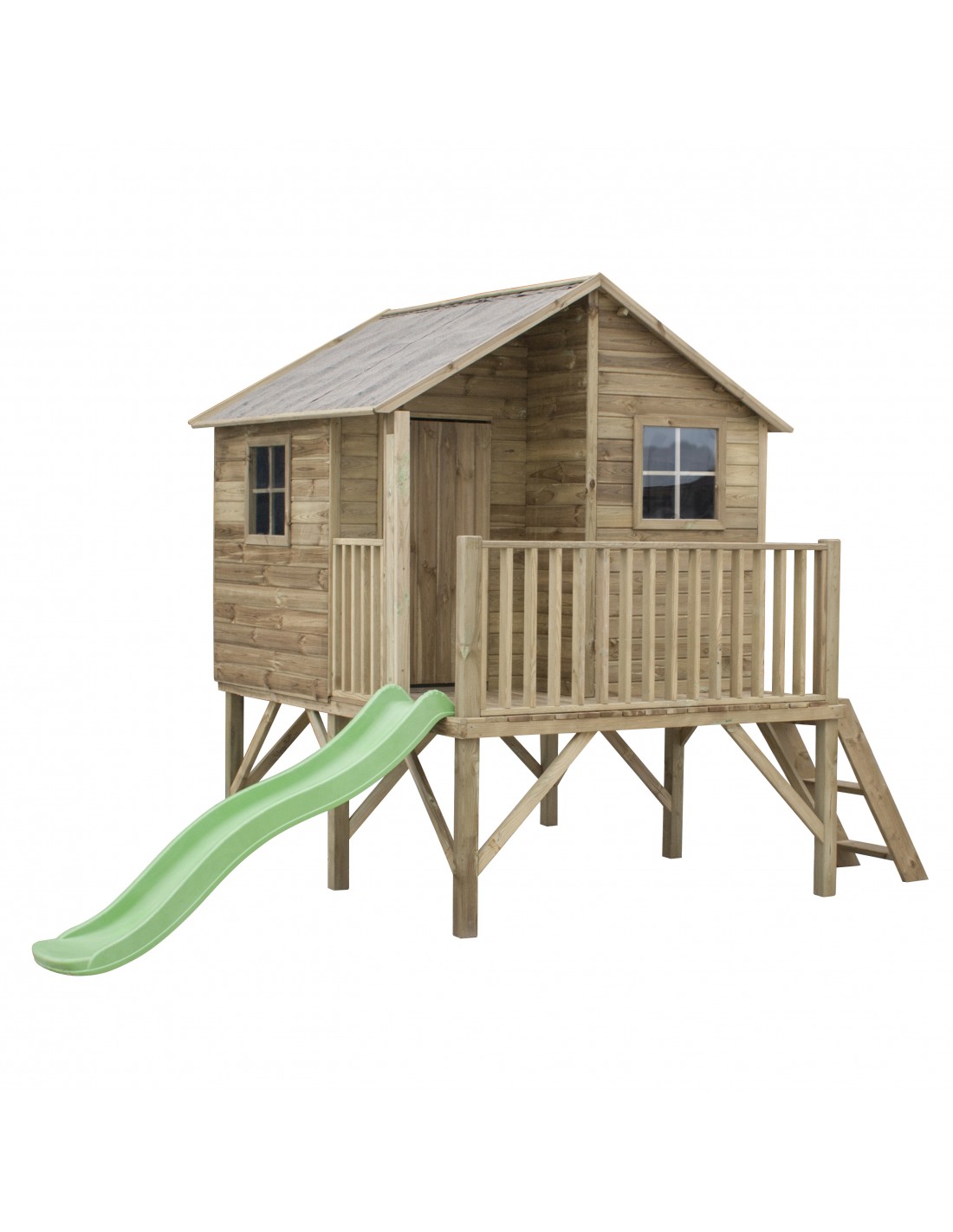 Maison de jardin enfant extérieur - cabane en bois avec plancher