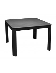 Table lounge EOS Grey 100 x 100 cm - Proloisirs