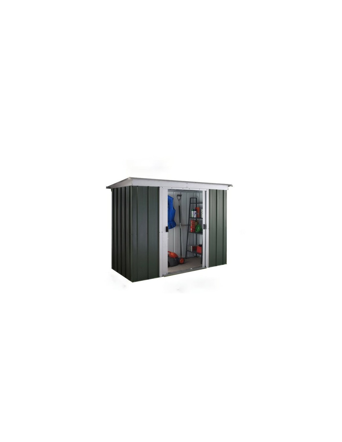 Abri De Jardin Metal 3 5 M Vert Sapin Au Choix Serres Et Abris
