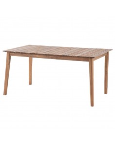 Table rectangulaire TIWI en bois d'Acacia - 160 x 90 cm - Hespéride