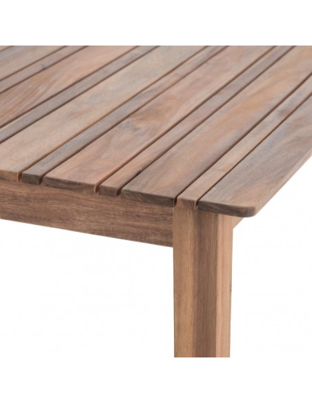Table rectangulaire TIWI en bois d'Acacia - 160 x 90 cm - Hespéride