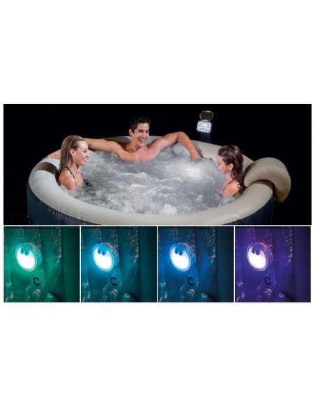 Spa gonflable rond Baltik 4 places 145 x 196 cm 795 L - Intex