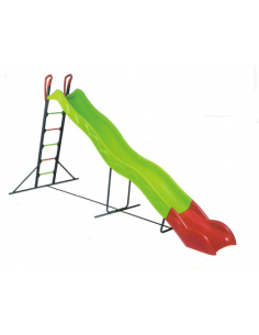 Toboggan EDGAR 3.80 m de glisse pour enfants +3 ans