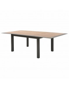 Table extensible Allure 10 places - Aluminium et HPL - Hespéride
