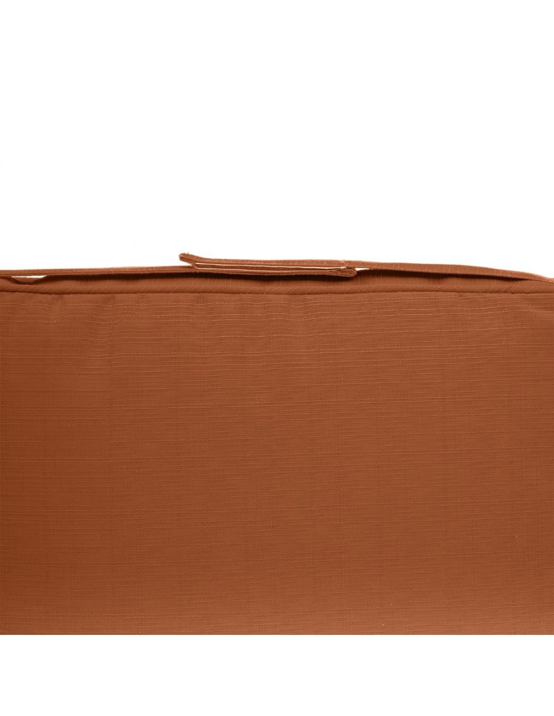 Galette de chaise Outdoor déhoussable unie - Fuchsia - 40 x 40 cm -  Polyester