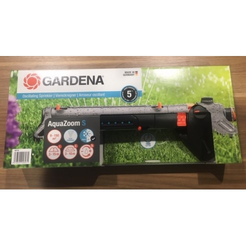 Arroseur Oscillant Aquazoom S De 9 A 150 M Gardena