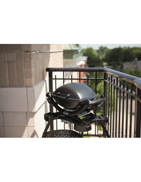 Weber Q 1400 Barbecue électrique avec pieds stand Dark Grey