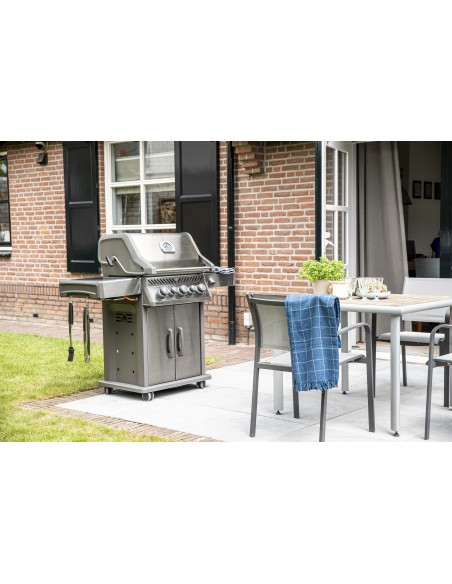 Barbecue Rogue SE525-1 Inox + tourne broche offert - NAPOLEON