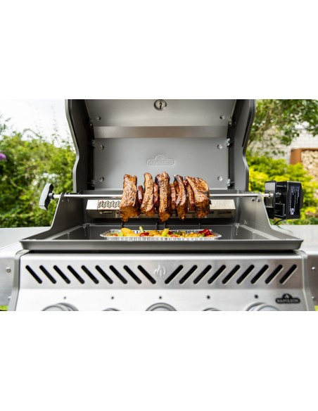 Barbecue Rogue SE525-1 Inox + tourne broche offert - NAPOLEON