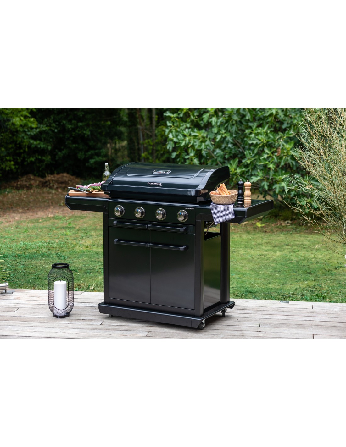 Barbecue à gaz Onyx 4 S Noir Campingaz.