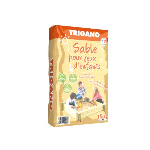 Sable pour jeux d'enfants en sac de 15 kgs