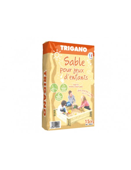 Sable pour jeux d'enfants en sac de 15 kgs